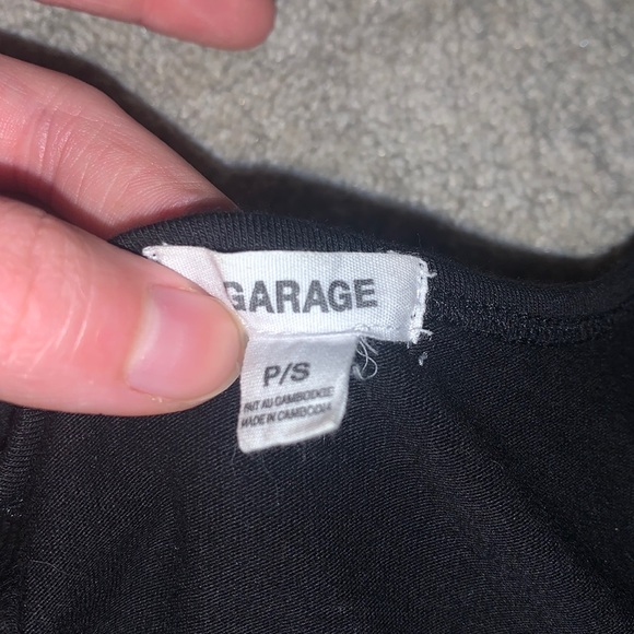 Black Garage Tank Top - Picture 2 of 3